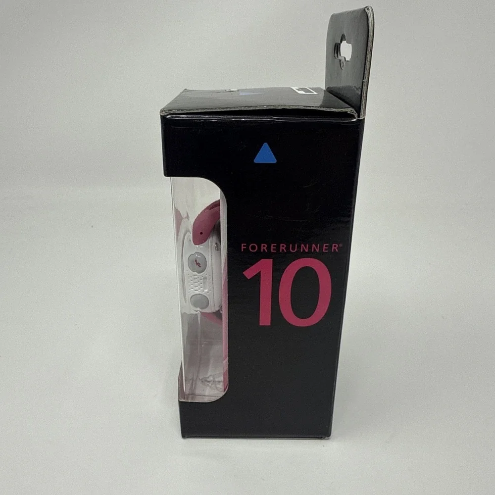 Garmin Forerunner 10 GPS Fitness Running Watch Pink & White w/ Charger OPEN BOX